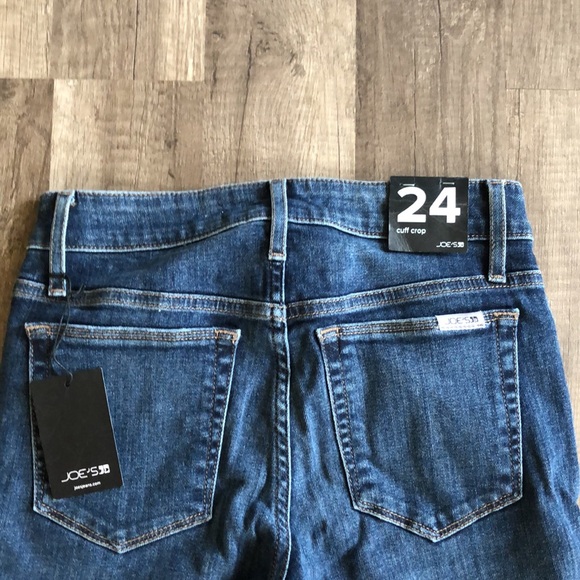Joe’s Jeans Cuff Crop NEW Jeans 24 - Picture 8 of 9